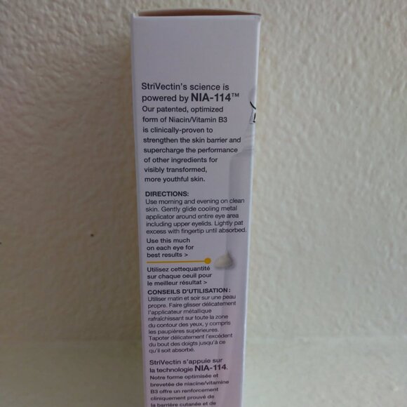 💛💛BNIB STRIVECTIN TIGHTEN LIFT PEPTIGHT 360 EYE SERUM FULL SIZE - Picture 6 of 7